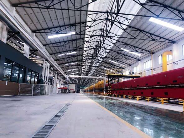 porcelain slab production line